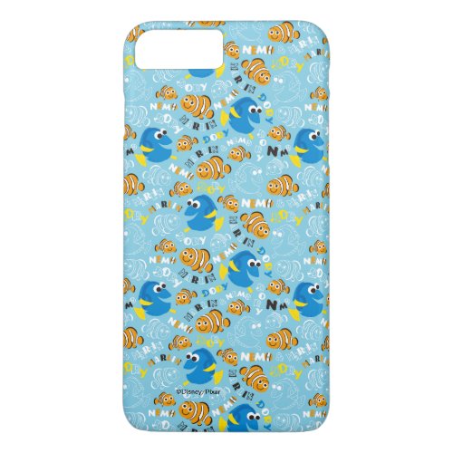 Finding Nemo  Dory and Nemo Pattern iPhone 8 Plus7 Plus Case