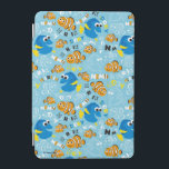 Finding Nemo | Dory and Nemo Pattern iPad Mini Cover<br><div class="desc">This cute Finding Nemo pattern features Nemo along with Dory and Marlin.</div>