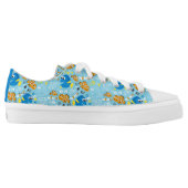 Finding Nemo | Dory and Nemo Pattern Low-Top Sneakers (Left Shoe Inside)