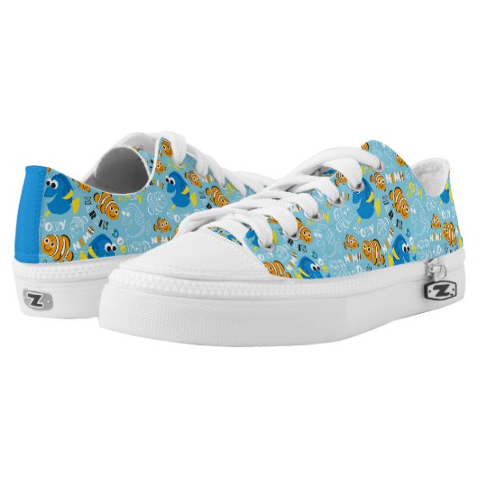 Finding Nemo | Dory and Nemo Pattern Low-Top Sneakers (Pair)