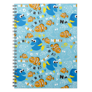 Finding Nemo   Dory and Nemo Pattern Notebook