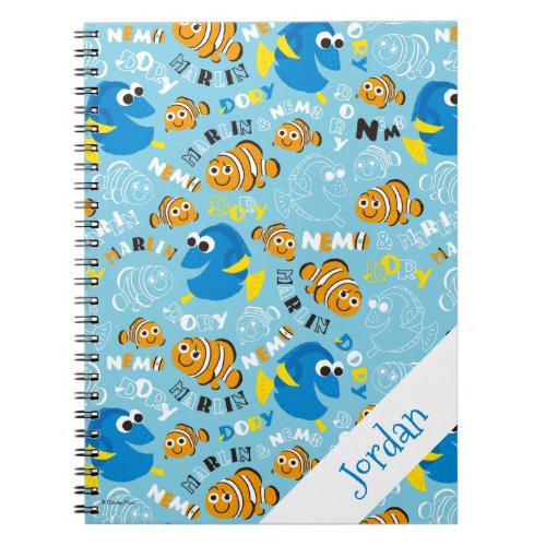 Finding Nemo  Dory and Nemo Pattern Notebook