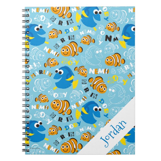 Finding Nemo | Dory and Nemo Pattern Notebook (Front)