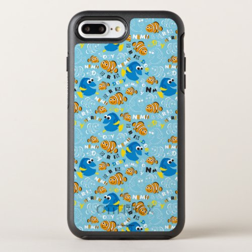 Finding Nemo  Dory and Nemo Pattern OtterBox Symmetry iPhone 8 Plus7 Plus Case