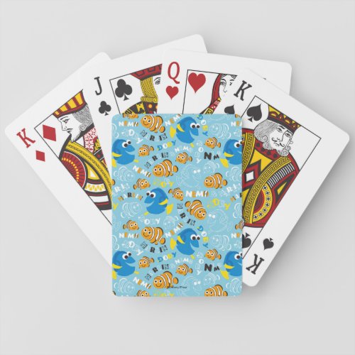 Finding Nemo  Dory and Nemo Pattern Playing Cards