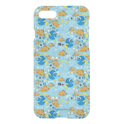 Finding Nemo  Dory and Nemo Pattern iPhone SE87 Case