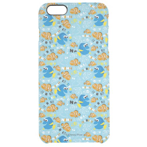 Finding Nemo  Dory and Nemo Pattern Clear iPhone 6 Plus Case