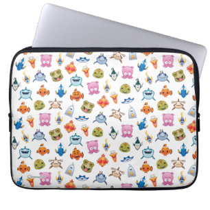 Finding Nemo Emoji Pattern Laptop Sleeve