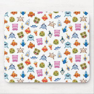 Finding Nemo Emoji Pattern Mouse Pad