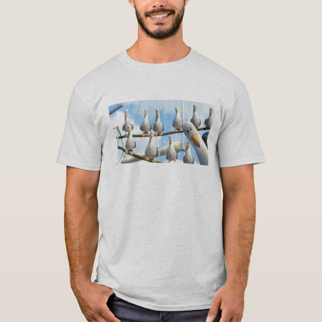 Finding Nemo Seagulls on ropes T-Shirt (Front)