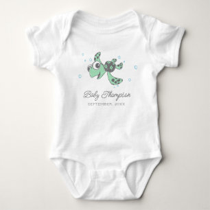Finding Nemo Squirt Announcement Date Baby Bodysuit