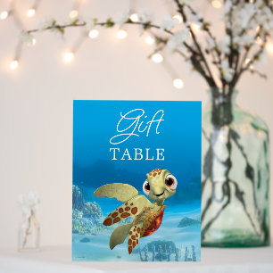 Finding Nemo Squirt Baby Shower Cards & Gifts Foam Board