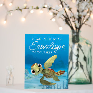 Finding Nemo Squirt Baby Shower Envelope Foam Board