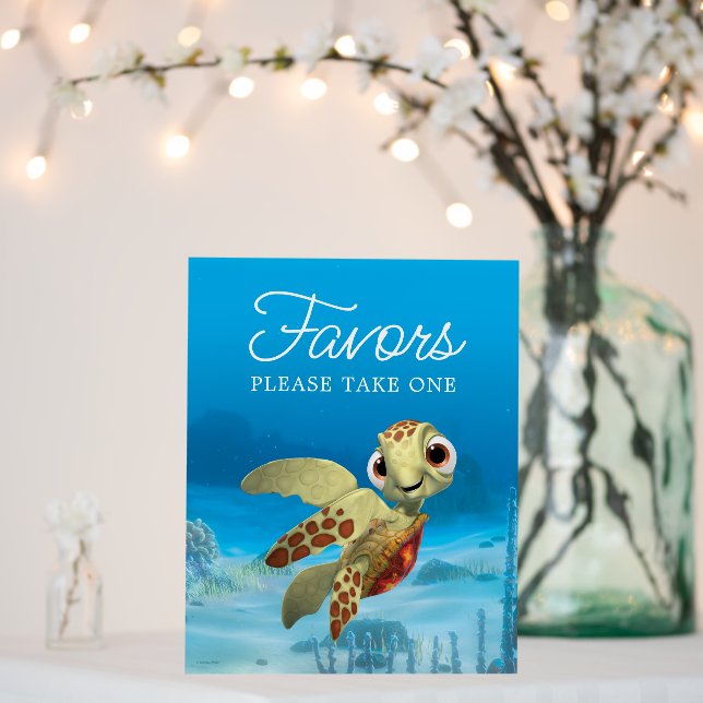 Finding Nemo | Squirt Baby Shower Favors Foam Board (In Situ (Wedding))
