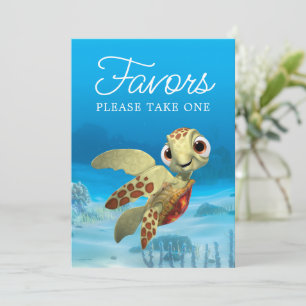 Finding Nemo Squirt Baby Shower Favors Invitation