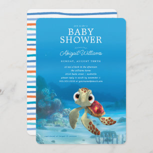 Finding Nemo Squirt Baby Shower Invitation