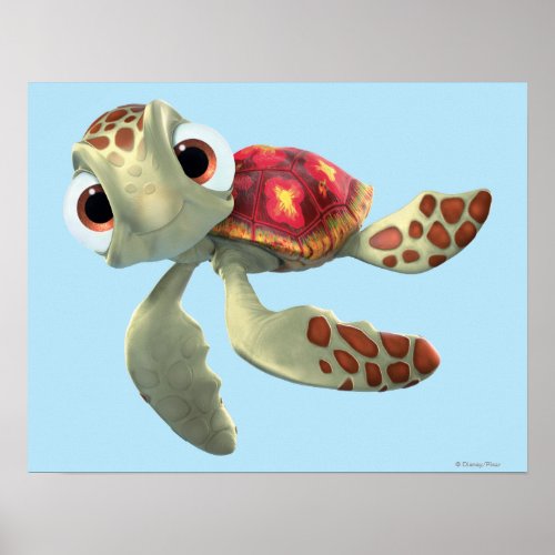 Finding Nemo  Squirt Floating Poster