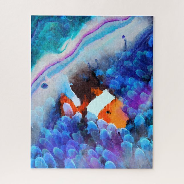 Finding Nemo - Underwater Abstract Art Jigsaw Puzzle (Vertical)