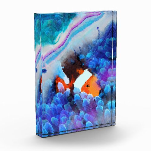 Finding Nemo _ Underwater Abstract Art   Photo Block