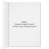 Finding peace card (Inside (Right))