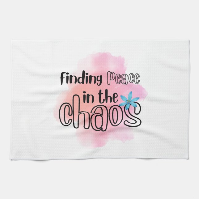 Finding Peace Kitchen Towel (Horizontal)