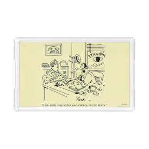 Finding Relatives Acrylic Tray