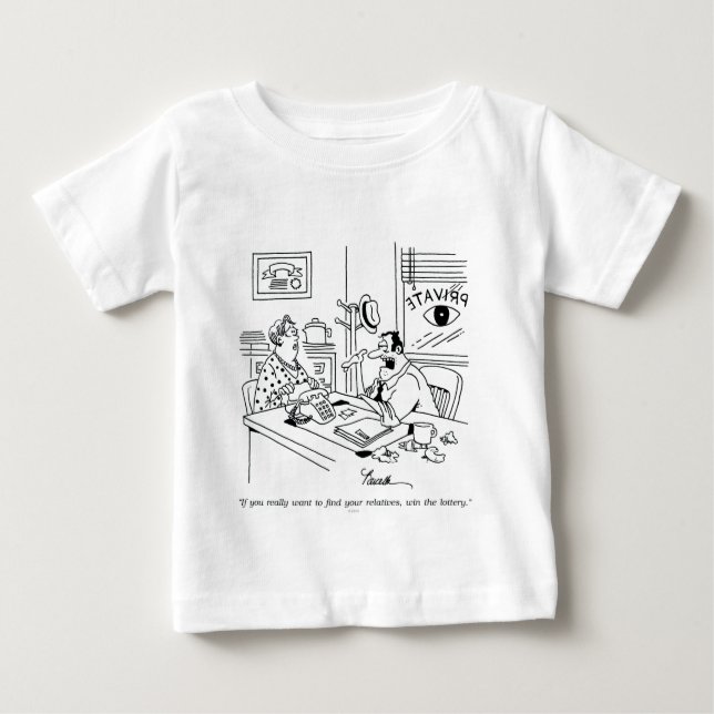Finding Relatives Baby T-Shirt (Front)