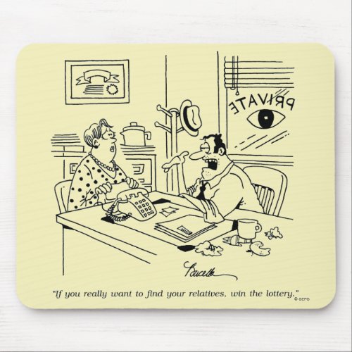 Finding Relatives Mouse Pad