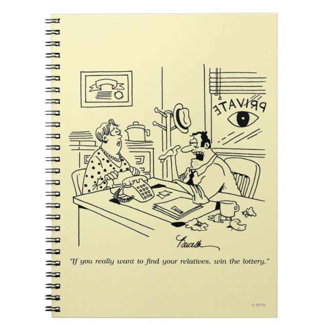 Finding Relatives Notebook (Front)