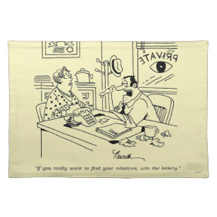 Finding Relatives Placemat