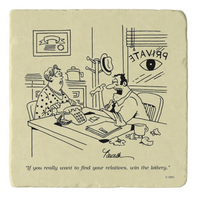 Finding Relatives Trivet (Front)