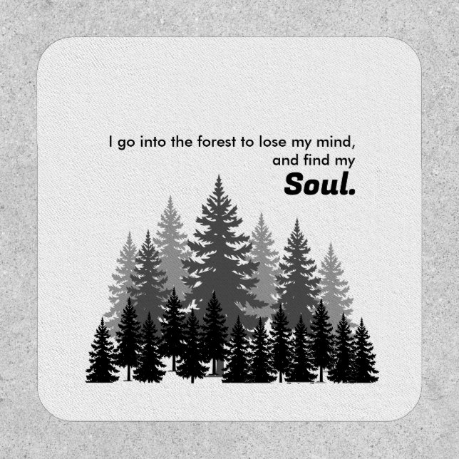 finding soul in mountains patch (Front)