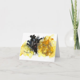 Finding the calm in the chaos card