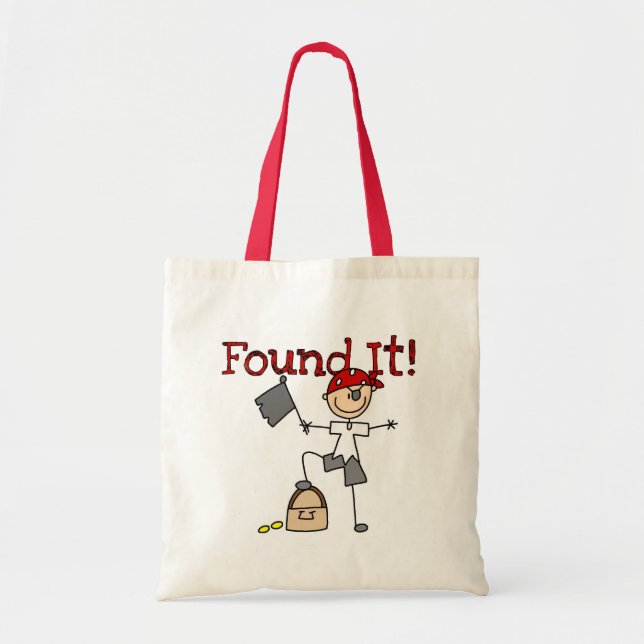 Finding Treasure Tote Bag (Front)