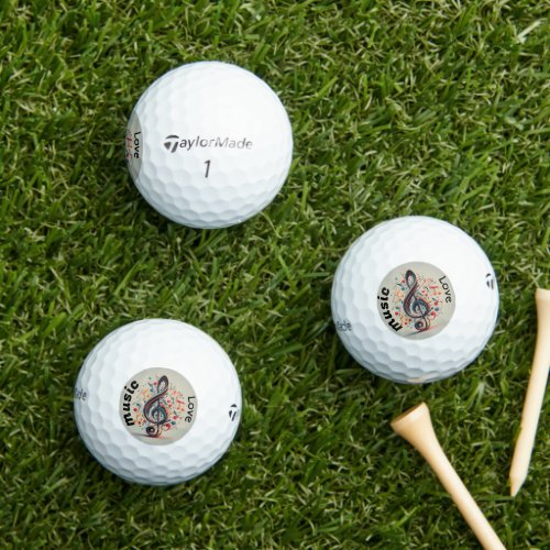 Finding Your Key Royalty_Free Clef  Music Notes Golf Balls