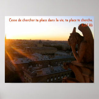Finding your place poster