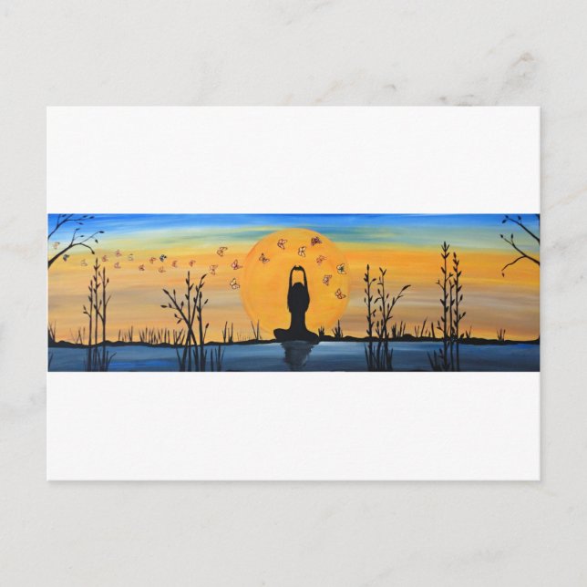 Finding your Zen Postcard (Front)