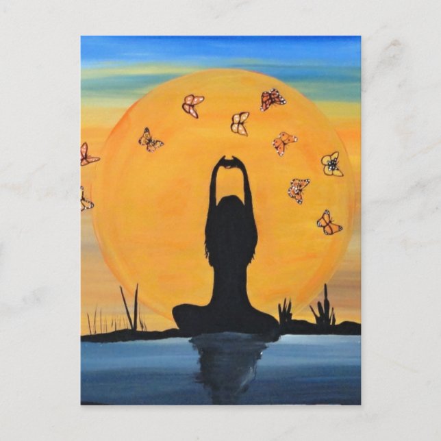 Finding your Zen Postcard (Front)