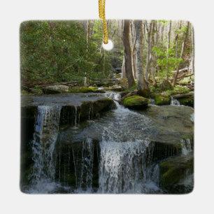 Findlay Falls I Ceramic Ornament