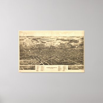 Findlay  Ohio (1889) Canvas Print by TheArts at Zazzle