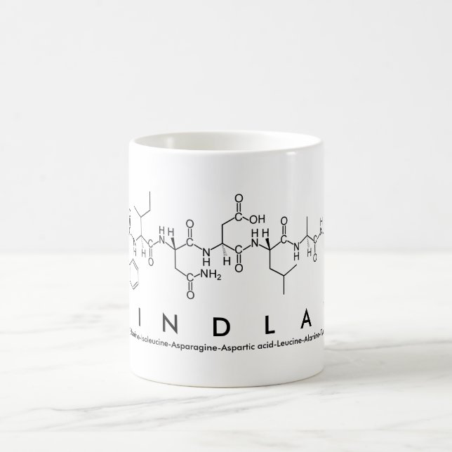 Findlay peptide name mug (Center)