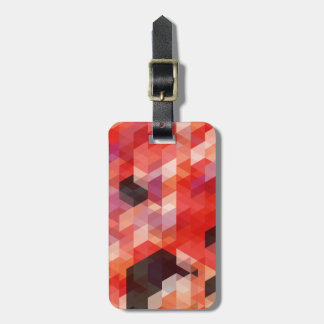 Fine Abstract Cool Cute Girly Retro Fashion Luggage Tag