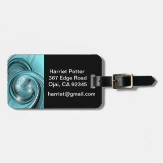 Fine Abstract Cool Cute Girly Retro Fashion Luggage Tag