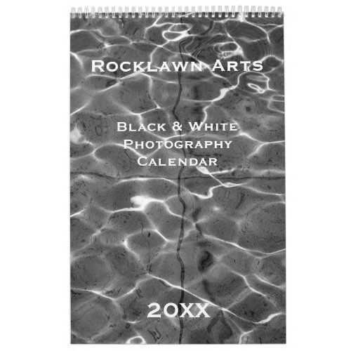 Fine Art Black and White Photography Spanish 2025 Calendar
