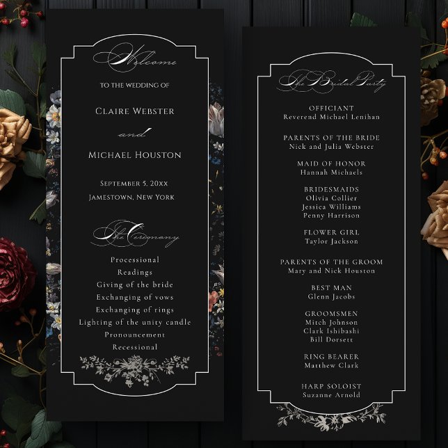 Fine Art Black Floral Calligraphy Program (Creator Uploaded)