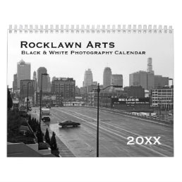 Fine Art Black &amp; White Photography 2025 Calendar