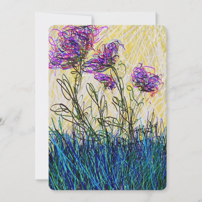 Fine Art Bright FloRAL dopamine decor Contemporary (Front)