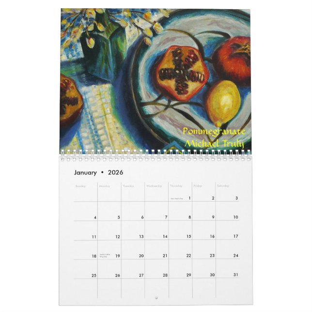 Fine Art Calendar (Jan 2026)