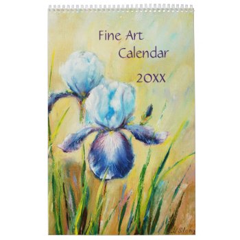 Fine Art Calendar 2024 Seasons by Stangrit at Zazzle