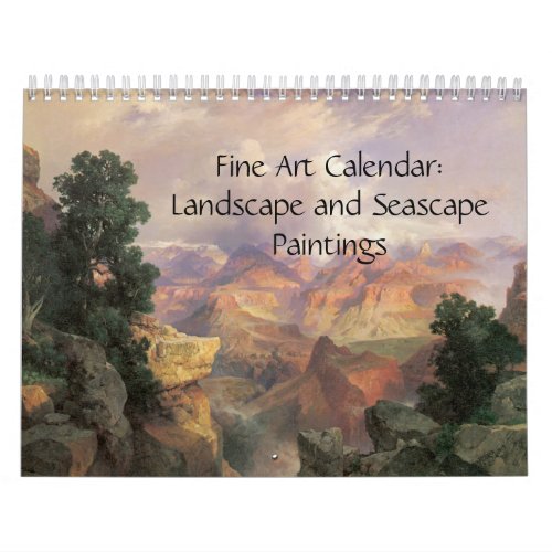 Fine Art Calendar Landscapes and Seascape 2023